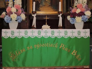 Zelené oltárne rúcha